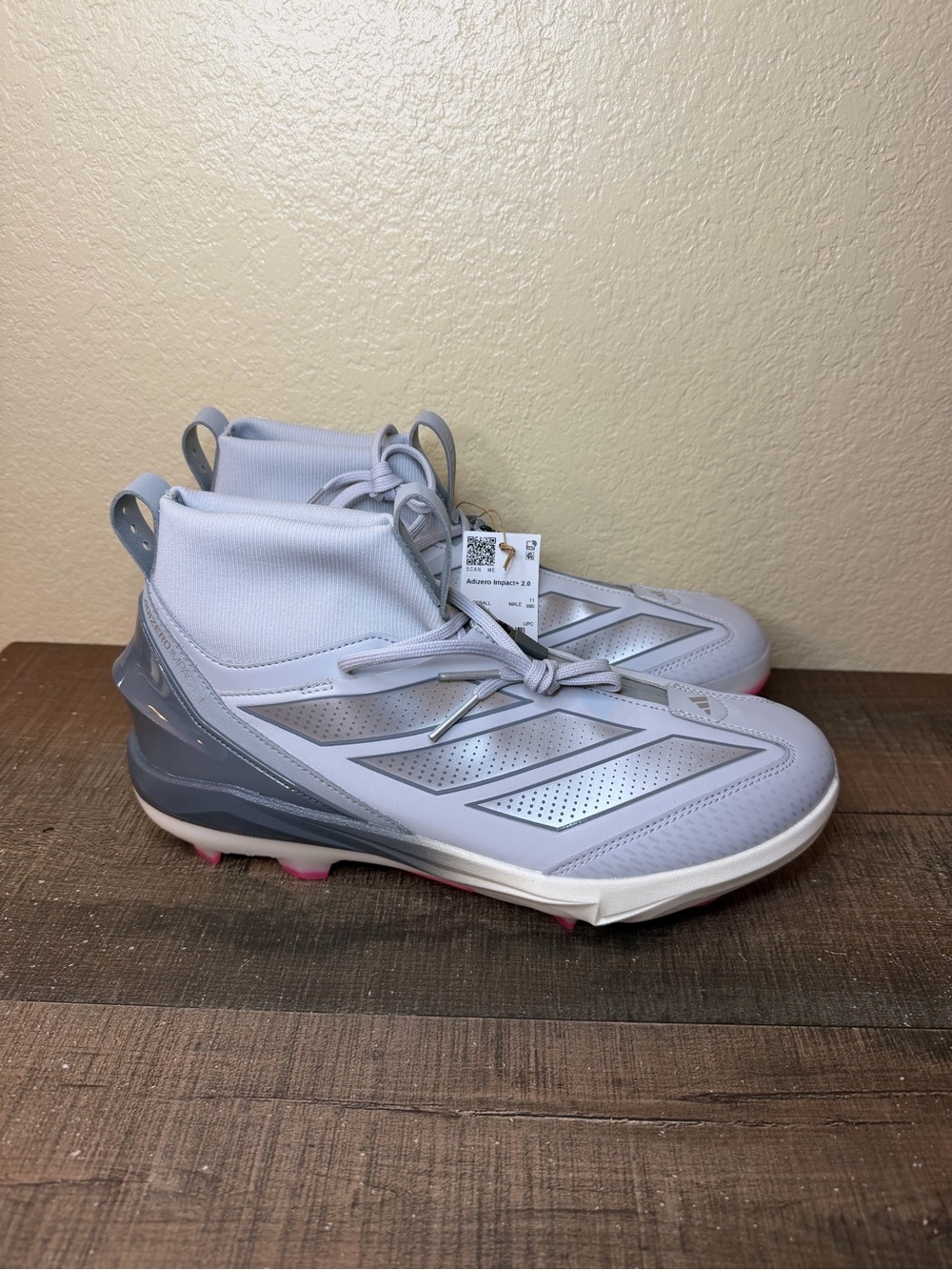 Adidas Adizero Impact+ 2.0 “Grey Pink”
- Size 11.5 Men.